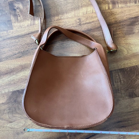 NWT Madewell Brown Leather Shoulder Bag - Picture 4 of 6